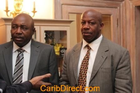 ja-diaspora-meeting-at-jamaican-high-commission-4 Denis St Bernard and Lloyd Wilks