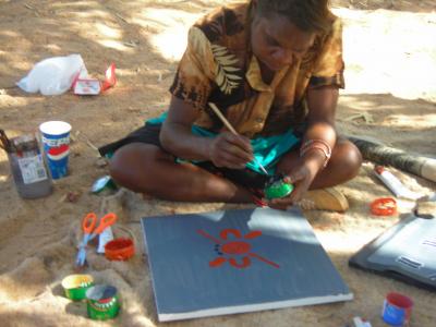 Sport Artists on Australian Artist At Work 300x225 Organized Or Artistic  I Can   T Be