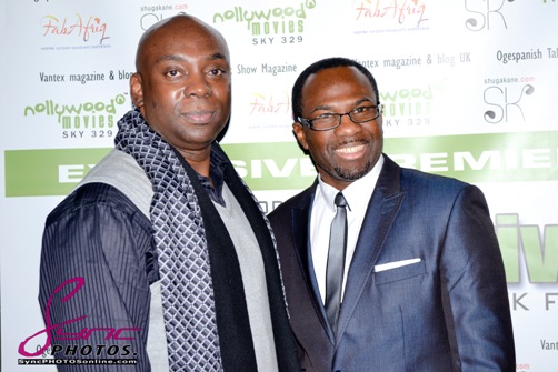 Nelson Spyk: Director of Strive2Survive and Collins Archie-Pierres: Nollywood Producer