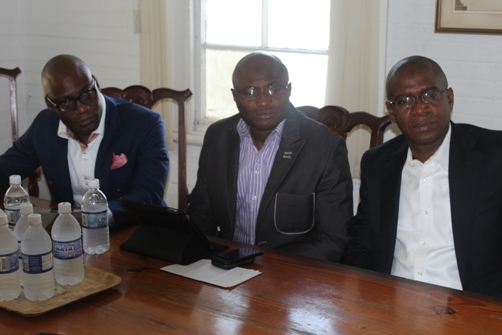 Femi Niyi,Executive Director, Wale Sonaike,Deputy Managing Director AutoReg Franchise and Courteville Group Managing Director Bola Akindele