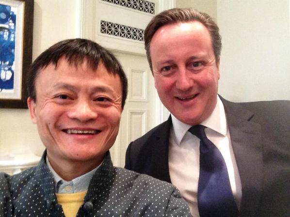 Our own beloved leader David Cameron has been known to dabble with the founder of Alibaba. Photo courtesy www.businessinsider.com