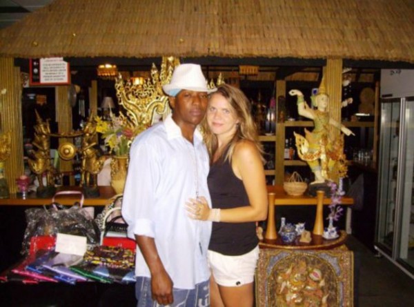 Rapist Mark Thompson and his wife, York University academic Adriana Ford-Thompson. She mouthed 'I love you' to him as he was jailed