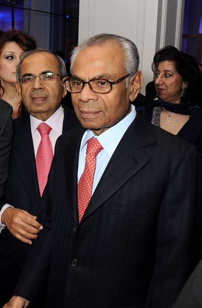Two of the UK billionnaires, Gopichand Hinduja and Srichand Hinduja Picture courtesy: Getty and www.emirates247.com