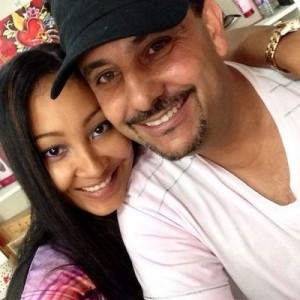 Morrad and new wife Former Miss Dominica