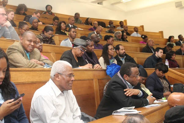 A glimpse of the attentive audience. Photo courtesy CaribDirect