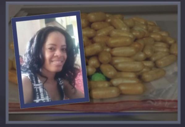 26-year-old Shureen Giddings has been charged for knowingly and unlawfully importing cocaine into the United States. Photo courtesy http://newssourcegy.com/