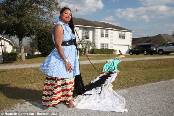 According to Emmanuel, the reason he and his wife have the long dreadlocks is due to their spirituality. Photo courtesy http://www.dailymail.co.uk
