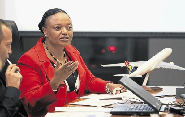 Fly Blue Crane was launched on Spetember 1, 2015 by Sizakele Mzimela, former CEO of South African Airways. Photo courtesy answersafrica.com