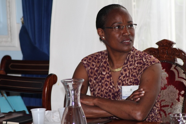 Mrs. Elisabeth Mullings Smith, hydrogeologist (groundwater engineer) and managing director MAYA BLUE Limited. Photo courtesy CaribDirect