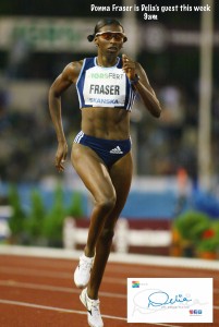 OSTRAVA CZECH REPUBLIC JUNE 8 Donna Fraser of Great Britain in action during the Women's 400 metres race at the IAAF Golden Spike meet in Ostrava, Czech Republic.  (Photo by Michael Steele/Getty Images) *** 